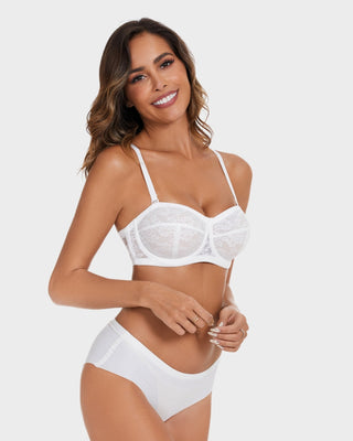 Sujetador sin tirantes ultrafino para tallas grandes