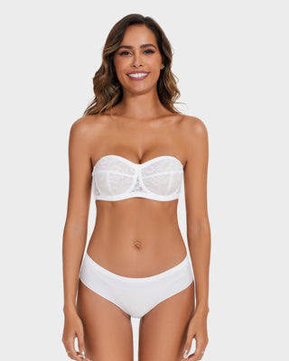 Sujetador sin tirantes ultrafino para tallas grandes