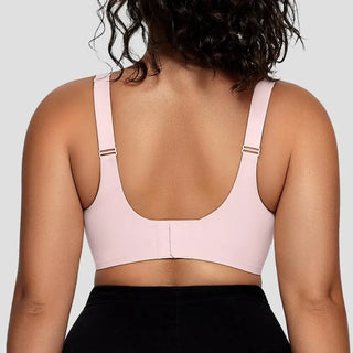 Dames Beugelloze Bralette met V-Mesh – Comfort & Ondersteuning