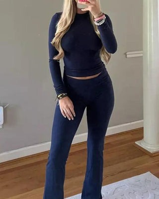 Yack Saint® Lounge Set met Lange Mouwen van Katoenjersey