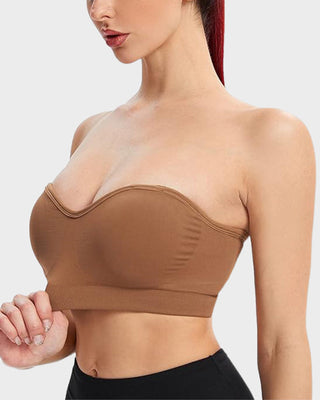 Strapless Bandeau BH – Naadloos, Draadloos & Blijft Perfect Zitten