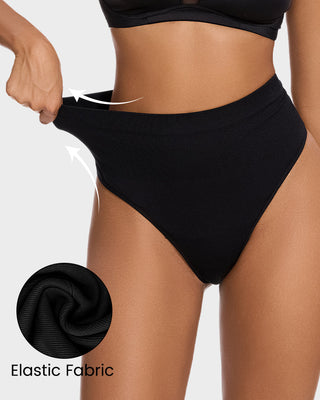 Mid Waist Tummy Control String (2-pack)
