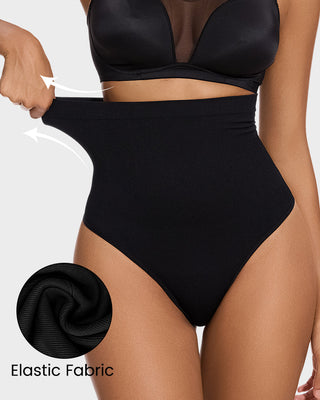 High Waist Tummy Control String (2-pack)