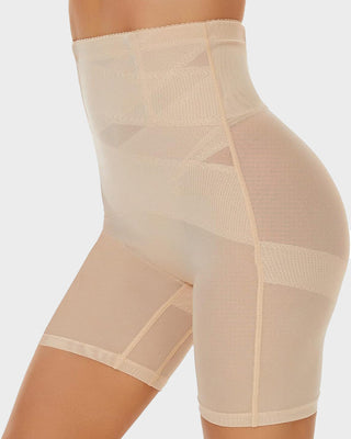 Yack Saint® Mesh Hoge Taille Shapewear Shorts