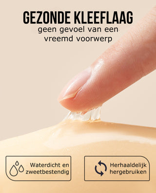 Sujetador push-up invisible con tira adhesiva y cierre delantero (2 pares)