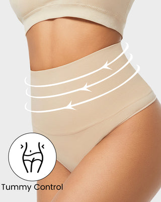 Ultra High-Waist Naadloze Tummy Control String
