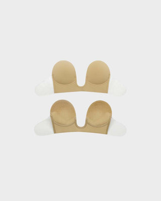 Sujetador push-up sin tirantes con escote profundo