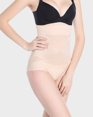 Dames Shapewear met Slim Cross Design – Hoge Taille & Billift