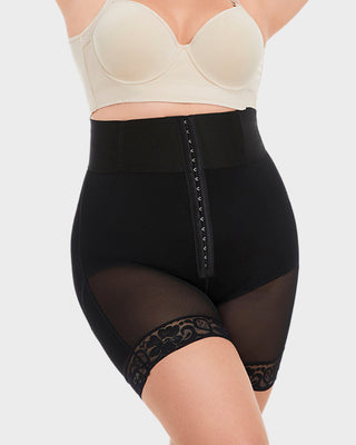 Pantalones cortos con cintura ultra alta y escultura con huesos