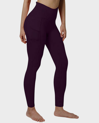 High Waist Tummy Control Fitness Leggings met Zakken