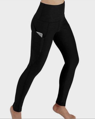 High Waist Tummy Control Fitness Leggings met Zakken