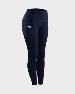 High Waist Tummy Control Fitness Leggings met Zakken