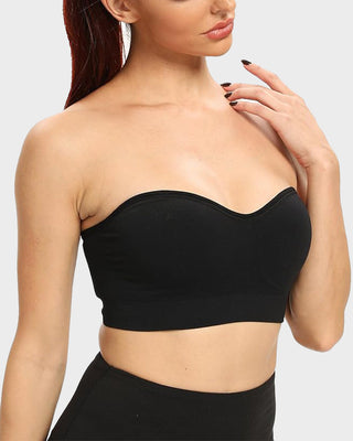 Strapless Bandeau BH – Naadloos, Draadloos & Blijft Perfect Zitten