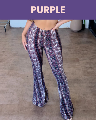 Yack Saint® Boho Flared Pants met Billift