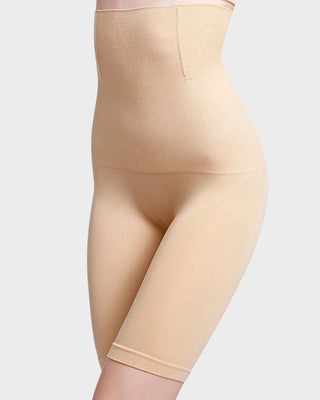 Comfort Seamless Hoge Taille Shaping Shorts – Mid-Thigh