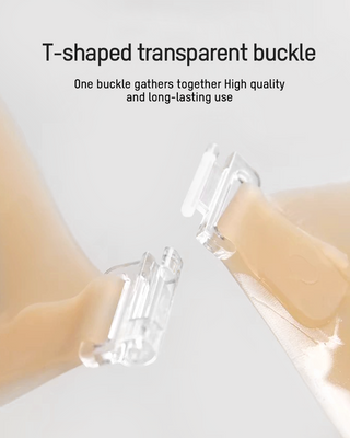 Ademende Zelfklevende Onzichtbare Siliconen BH (2 stuks)