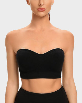 Strapless Bandeau BH – Naadloos, Draadloos & Blijft Perfect Zitten