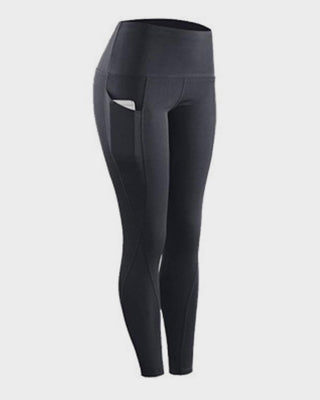 High Waist Tummy Control Fitness Leggings met Zakken