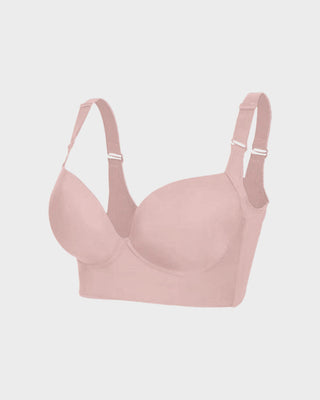 Sujetador push-up Yack Saint® con efecto alisador de espalda – Negro + Beige (pack de 2)