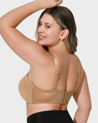 Veelzijdige Voorgevormde Beugel-BH met Afneembare Bandjes