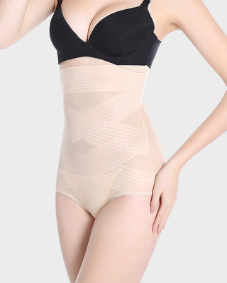 Dames Shapewear met Slim Cross Design – Hoge Taille & Billift