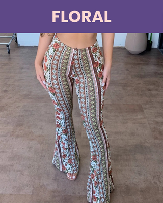 Yack Saint® Boho Flared Pants met Billift