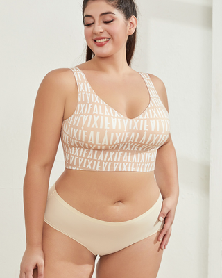 Yack Saint® Draadloze V-Hals Tank BH met Rug-Smoothing