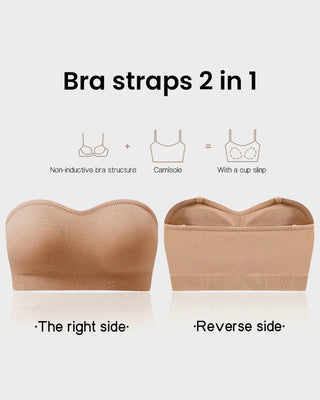 Naadloze Strapless Bandeau BH – Draadloos & Antislip