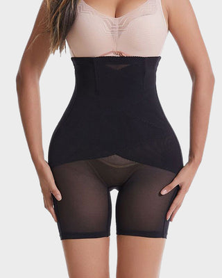 Yack Saint® Mesh Hoge Taille Shapewear Shorts