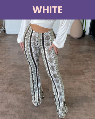 Yack Saint® Boho Flared Pants met Billift