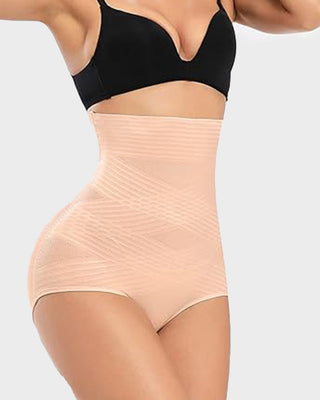 Dames Shapewear met Slim Cross Design – Hoge Taille & Billift
