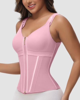 Buikcorrigerende Taille Shaper met BH – Dubbele Compressie