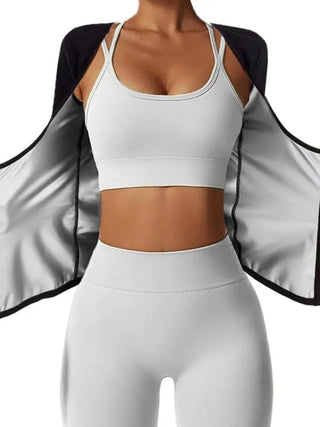 Camiseta transpirable con cremallera