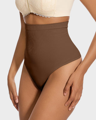 High Waist Tummy Control String (2-pack)