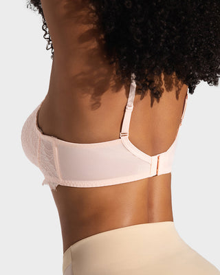 Comfortabele Ongevoerde Kant Push-Up Beugel-BH