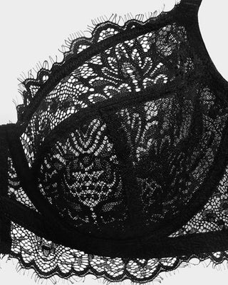 Comfortabele Ongevoerde Kant Push-Up Beugel-BH