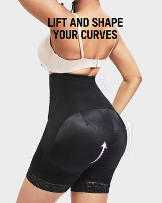 Shaping Shorts met Dubbele Compressie en Hoge Taille