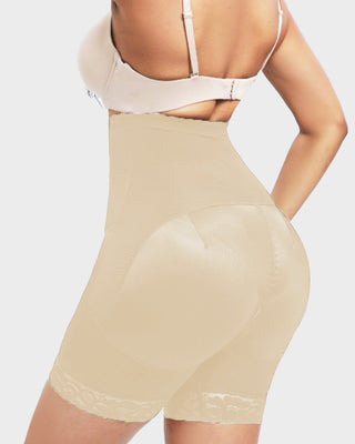 Shaping Shorts met Dubbele Compressie en Hoge Taille