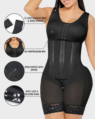 Yack Saint® Sculptura – Faja de compresión doble para todo el cuerpo