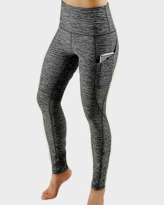 High Waist Tummy Control Fitness Leggings met Zakken
