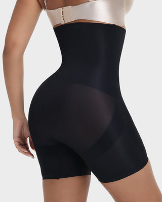 High-Waist Cross Compression Shaping Shorts – Voor Een Strakker, Gladder Silhouet
