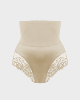 High-Waist Naadloze Kant Shaping Slip (3 Pack)