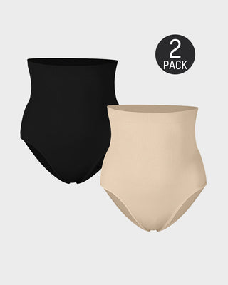 Waist Tummy Control Brief Panty (2 Pack)