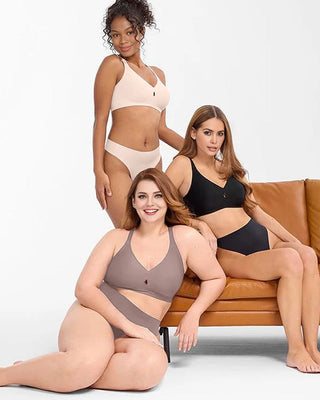 Sujetador invisible Jelly Lift con diseño transpirable en forma de gota de agua