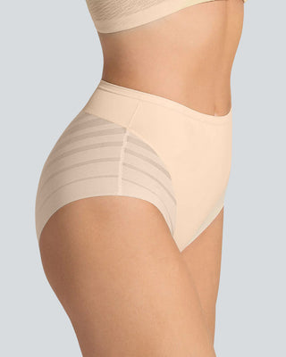 Naadloze Ademend Kant Mid-Rise Slipjes