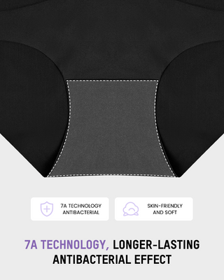 Katoenen Hipster Slips met Kantafwerking (5-pack)