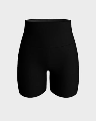 Lichtgewicht Slimming Yoga Shorts met Hoge Taille