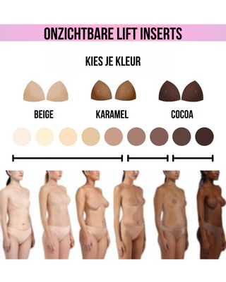 Onzichtbare Dubbelzijdige Adhesive Lift Inserts (2 paar)