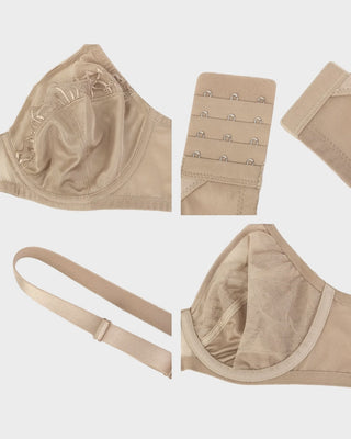 Plus-Size Minimizer BH met Parelglans Kant