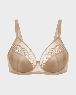 Plus-Size Minimizer BH met Parelglans Kant